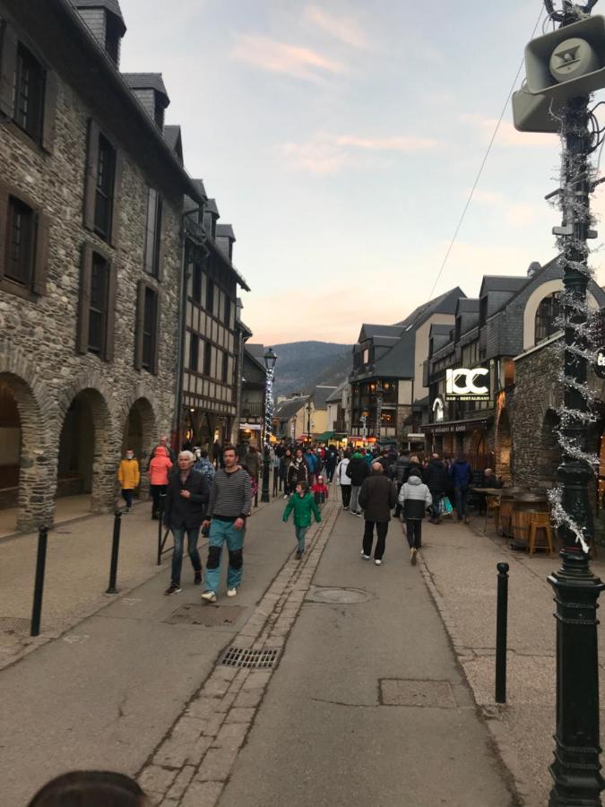 Appt rénové Saint-Lary-Soulan village avec jardin Extérieur photo