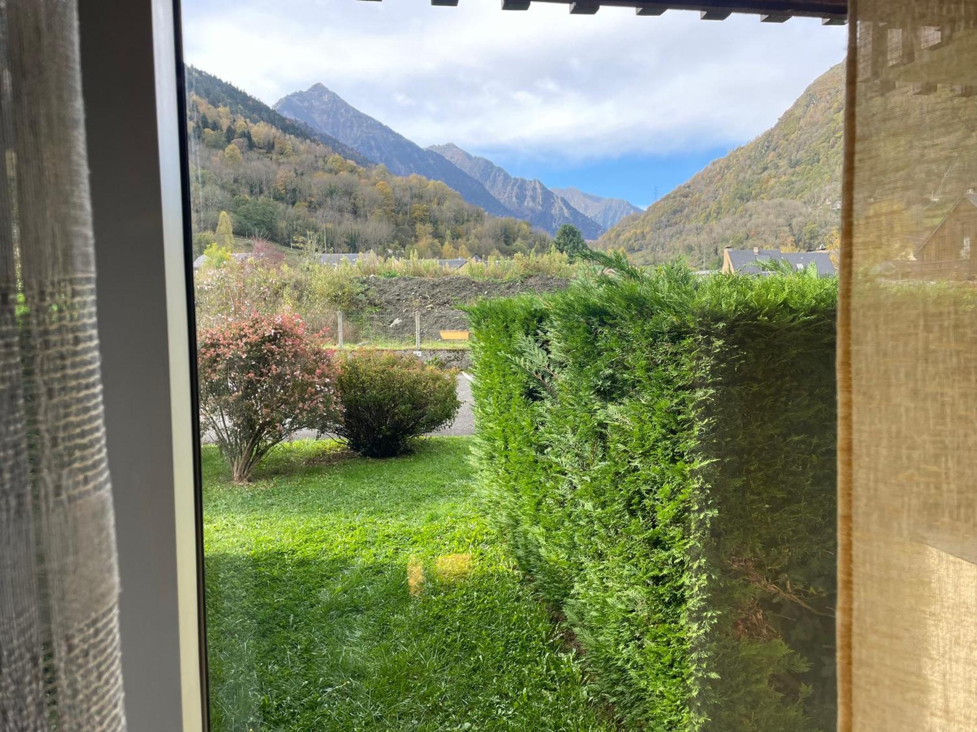 Appt rénové Saint-Lary-Soulan village avec jardin Extérieur photo